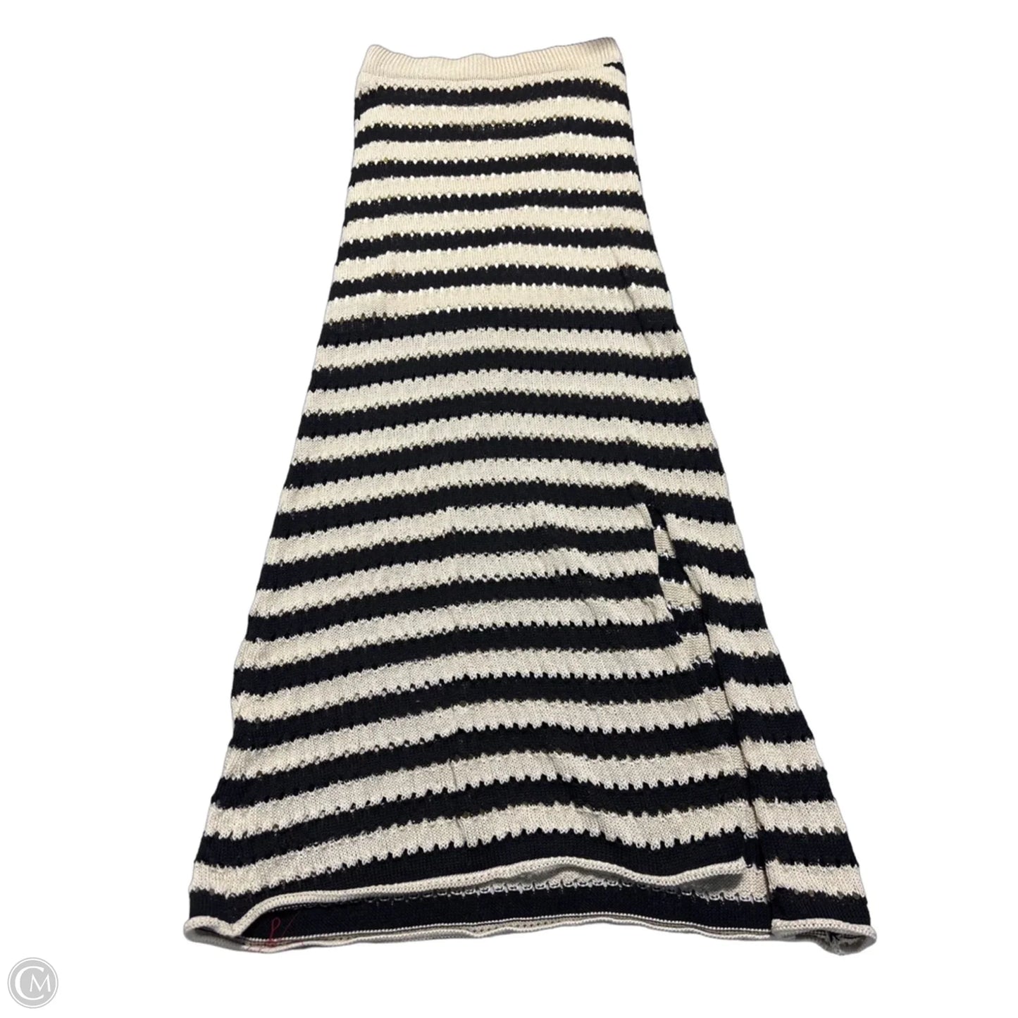 Skirt Maxi By Cmc In Black & Tan, Size: S