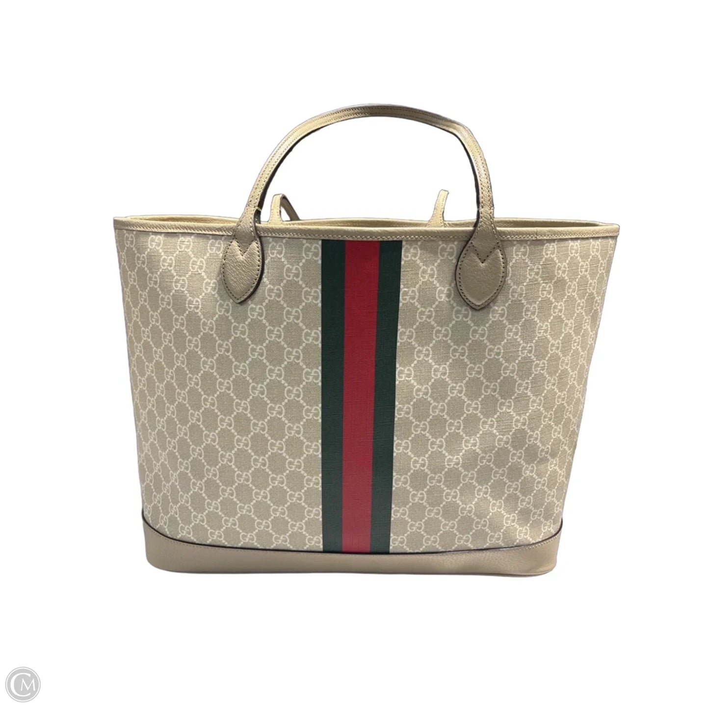Tote Luxury Designer By Gucci, Size: Large