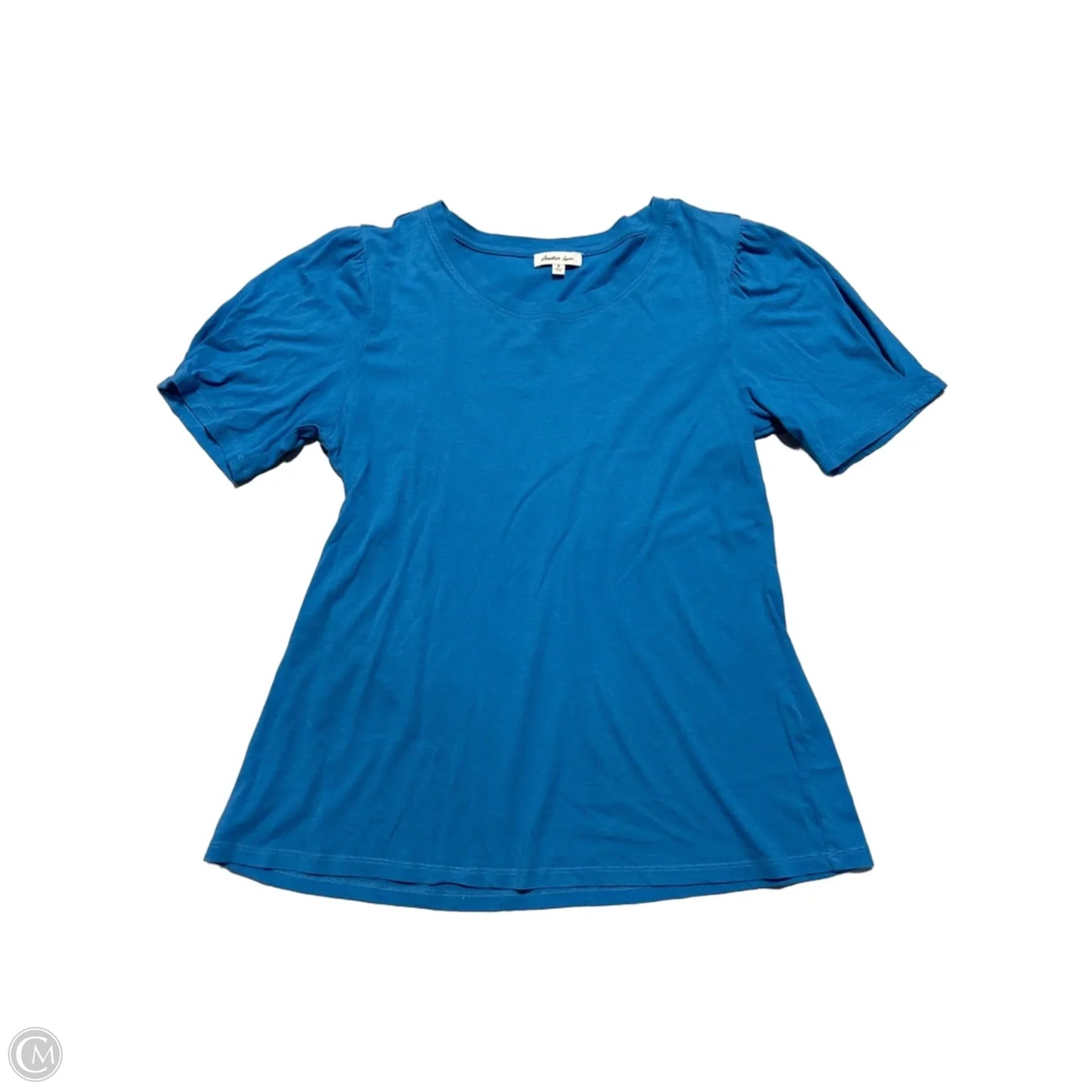 Top Short Sleeve By Another Love In Blue, Size: S