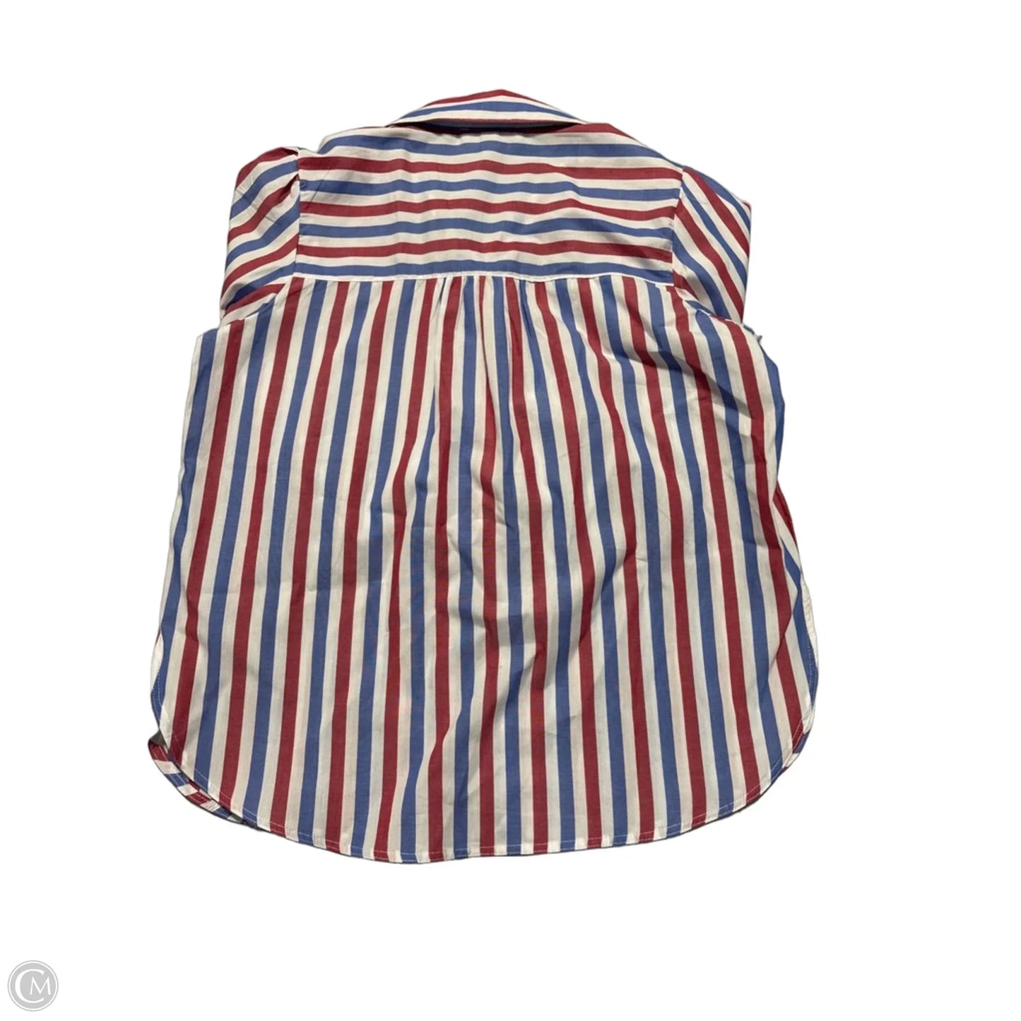 Top Long Sleeve By Cmc In Striped Pattern, Size: S