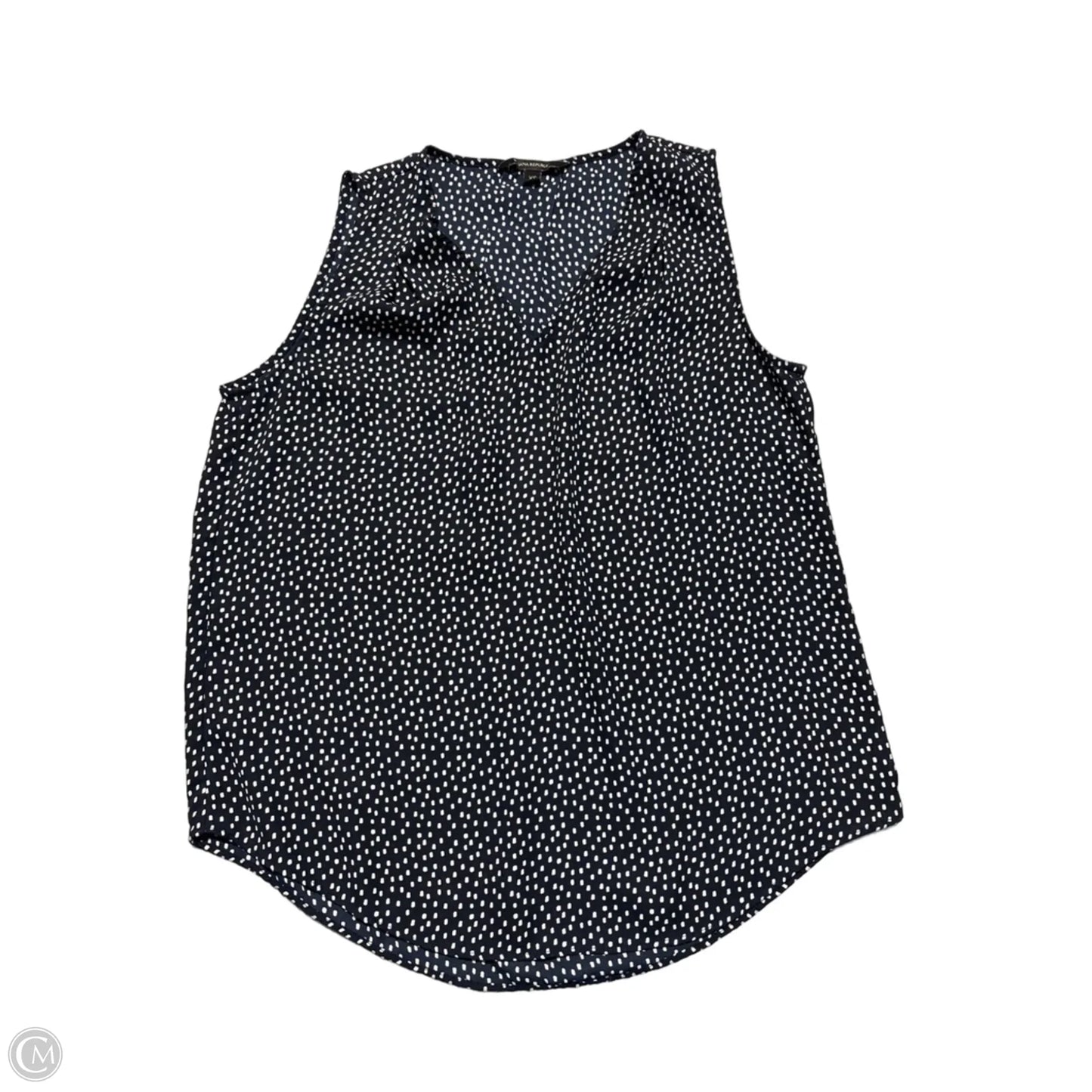 Tank Top By Banana Republic In Black, Size: Xs