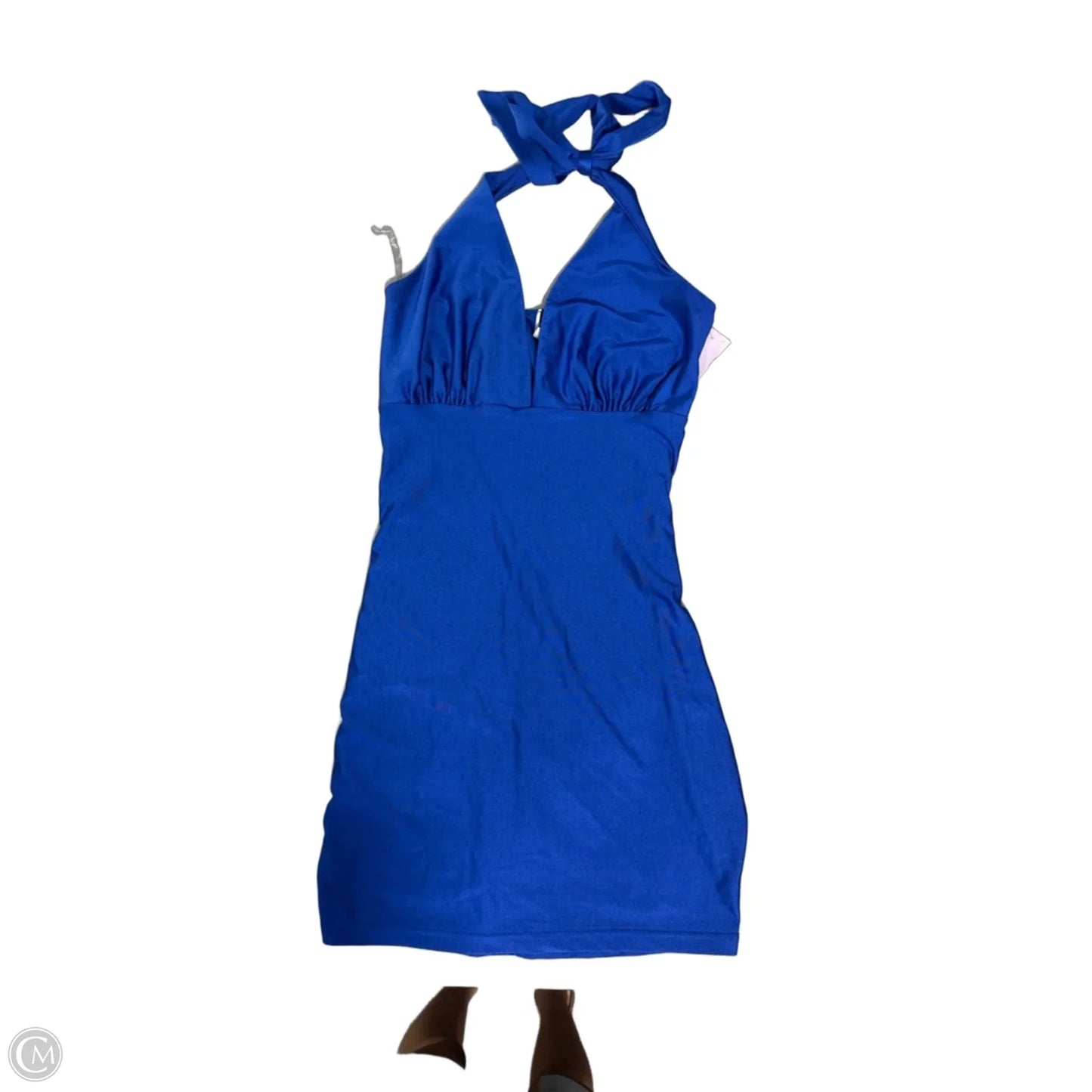 Dress Casual Short By Windsor In Blue, Size: L