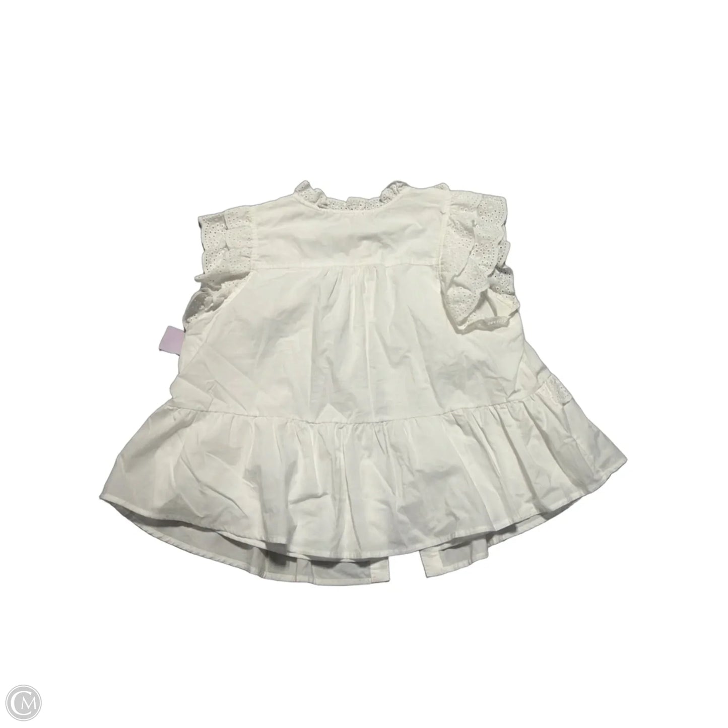 Top Short Sleeve By &merci In White, Size: S