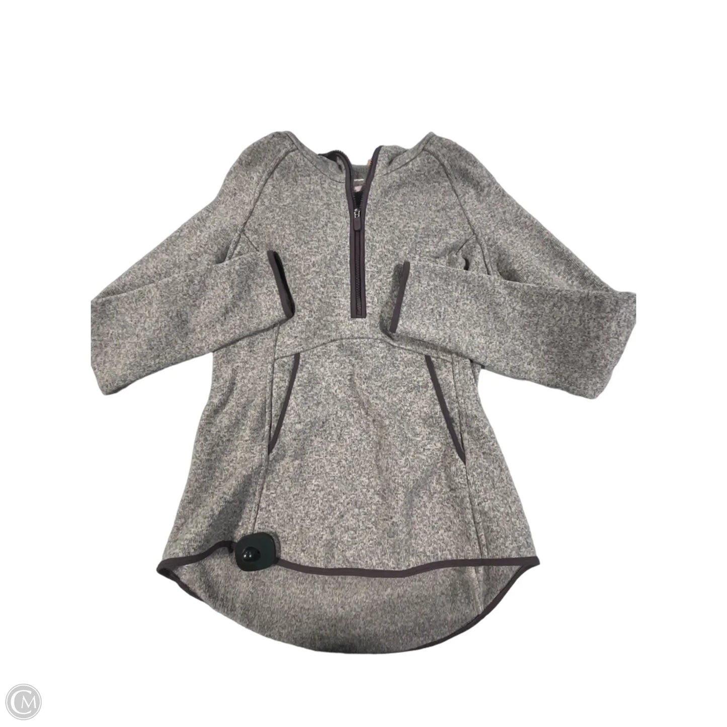 Jacket Fleece By Lululemon In Maroon, Size: 6
