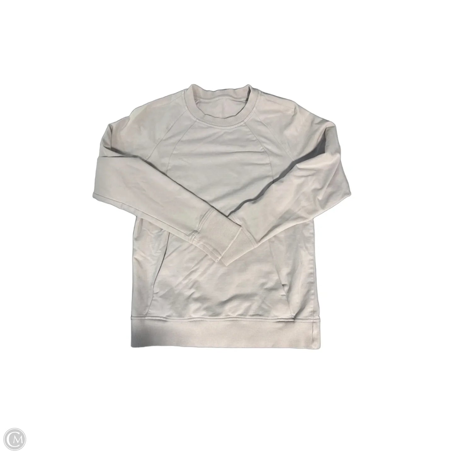 Sweatshirt Hoodie By Lululemon In Cream, Size: 6