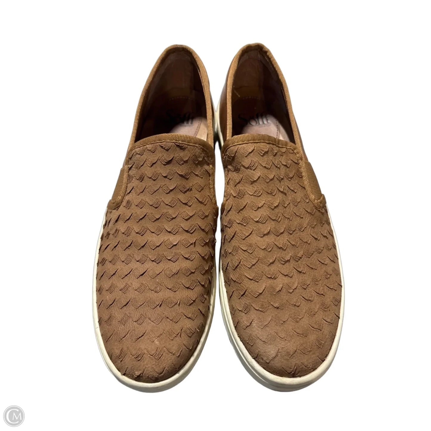Shoes Flats By Sofft In Tan, Size: 9