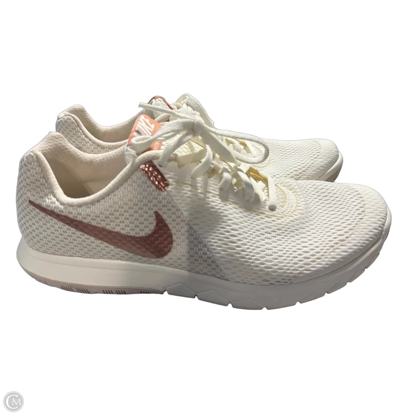 Shoes Sneakers By Nike In Cream, Size: 10