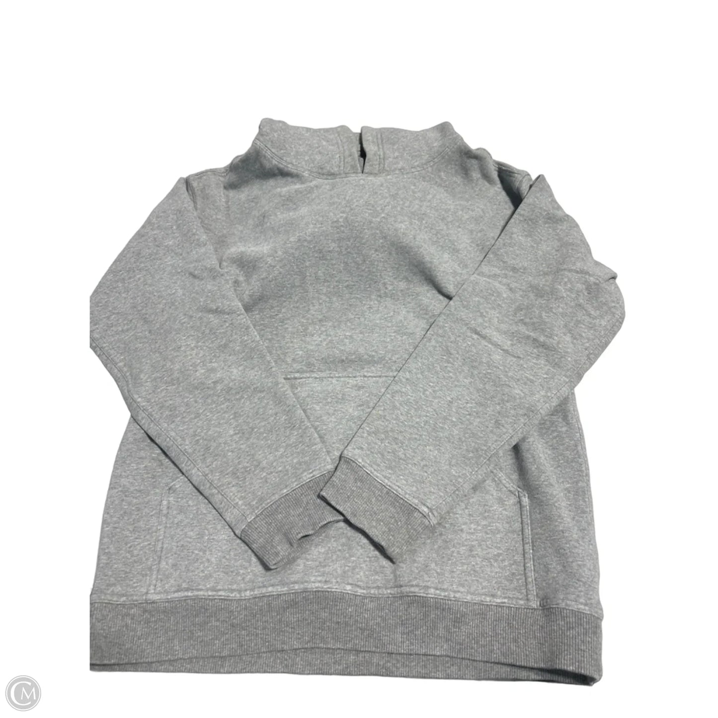 Sweatshirt Hoodie By Lululemon In Grey, Size: M