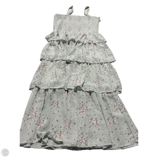 Dress Casual Midi By Mimi Chica In Green, Size: Xl