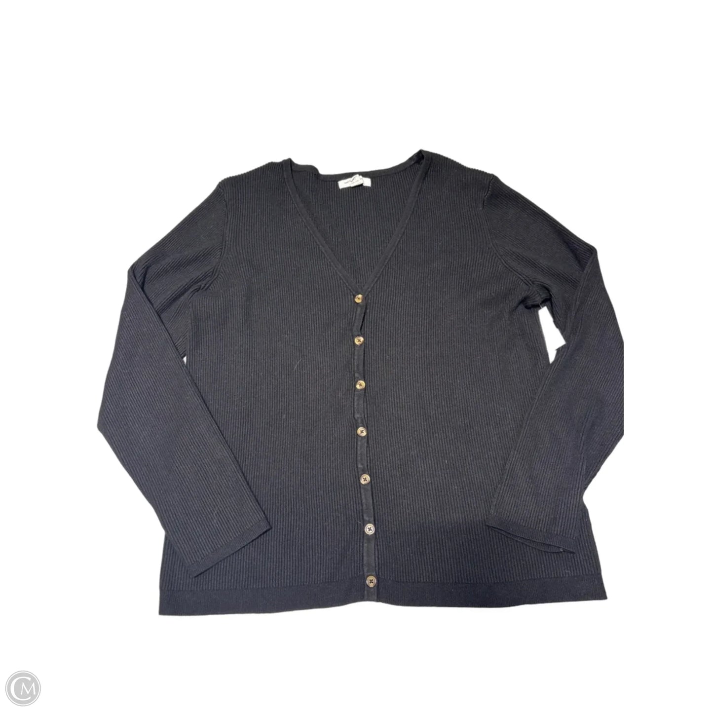 Cardigan By Beachlunchlounge In Black, Size: Xl