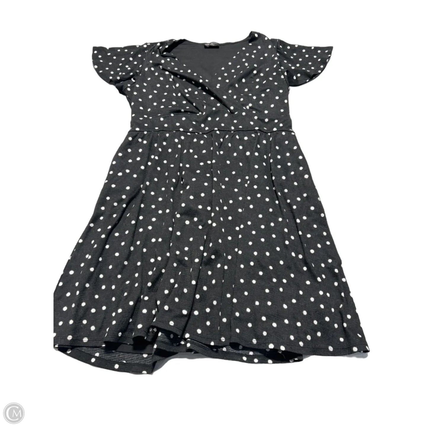 Dress Casual Short By Lane Bryant In Black & White, Size: L