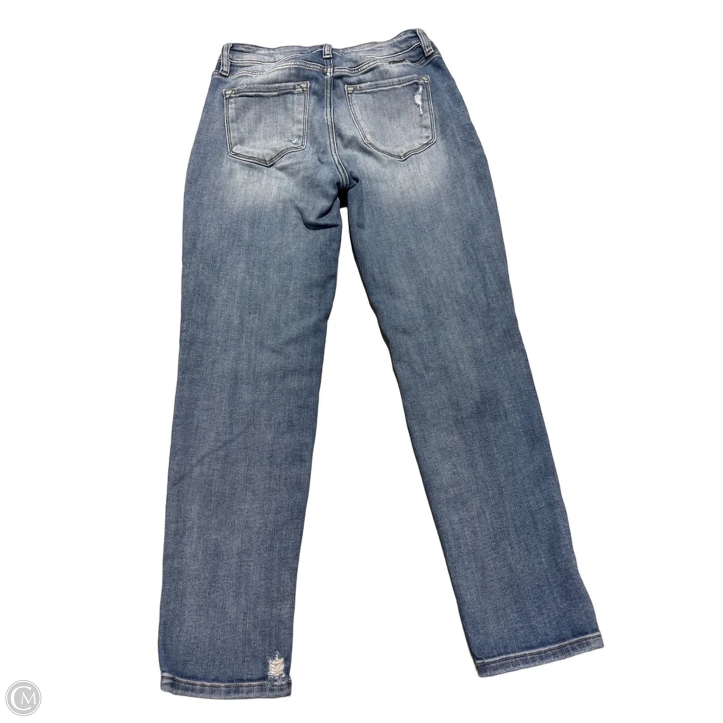 Jeans Straight By Kancan In Blue Denim, Size: 4
