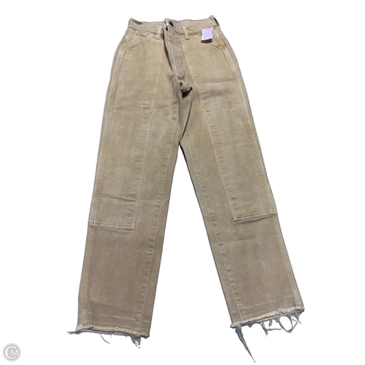 Jeans Straight By Everlane In Tan, Size: 0