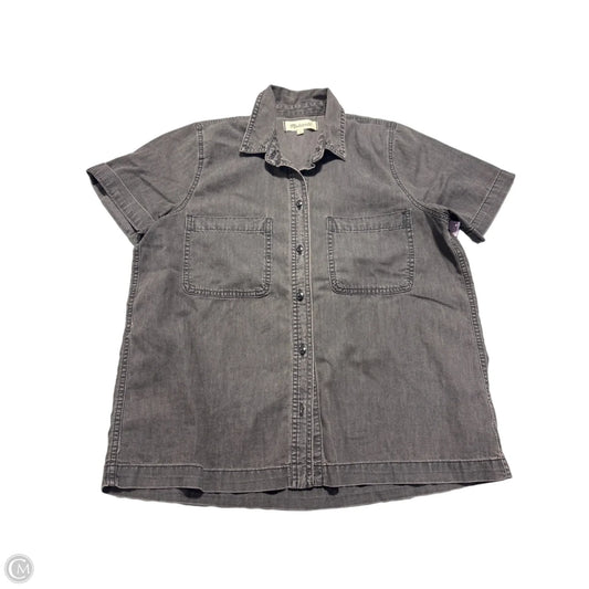 Top Short Sleeve By Madewell In Black, Size: S