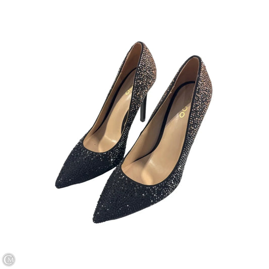 Shoes Heels Stiletto By Aldo In Black, Size: 7.5