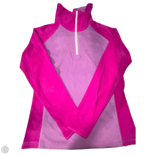 Top Long Sleeve By Columbia In Pink, Size: L