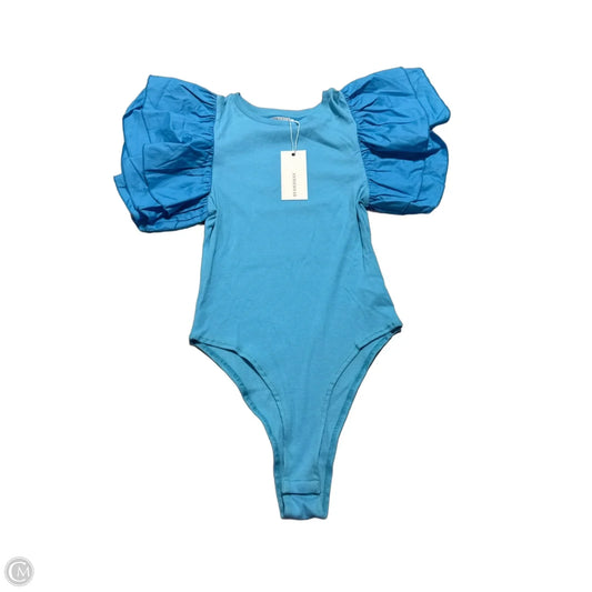 Top Short Sleeve By Anniewear In Blue, Size: L