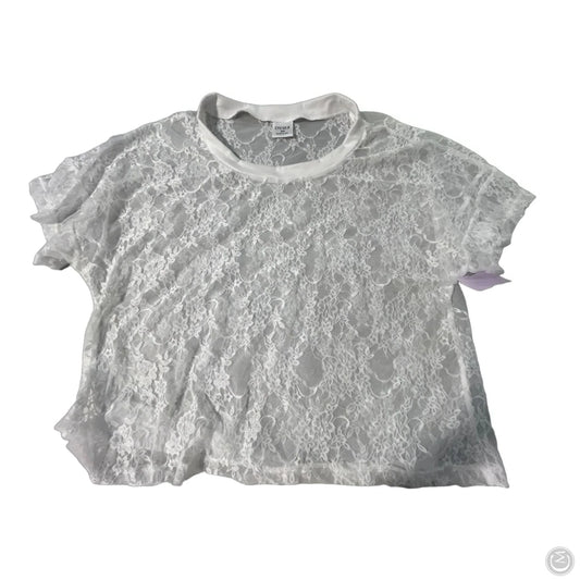 Top Short Sleeve By Cmc In White, Size: S