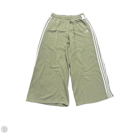 Athletic Pants By Adidas In Green, Size: Xl