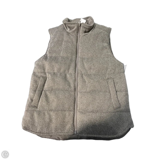 Vest Puffer & Quilted By Staccato In Green, Size: M