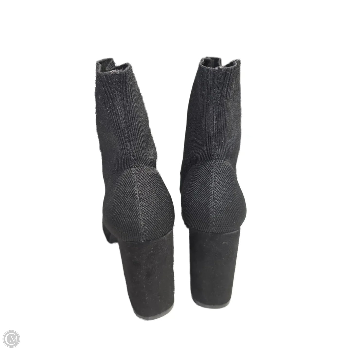 Boots Ankle Heels By Mia In Black, Size: 8.5