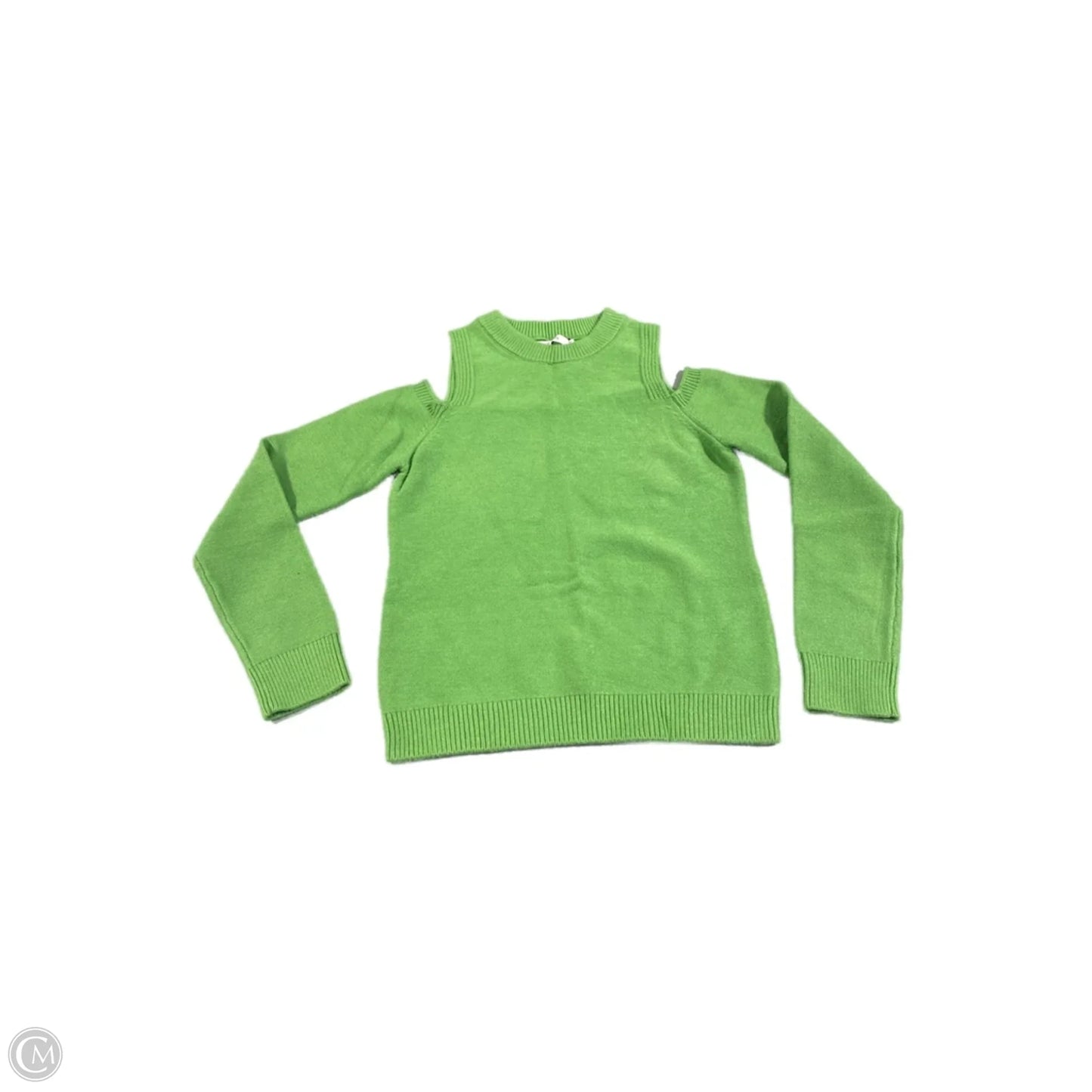 Top Long Sleeve By Cmb In Green, Size: M