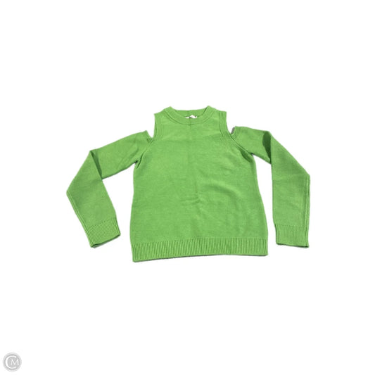 Top Long Sleeve By Cmb In Green, Size: M