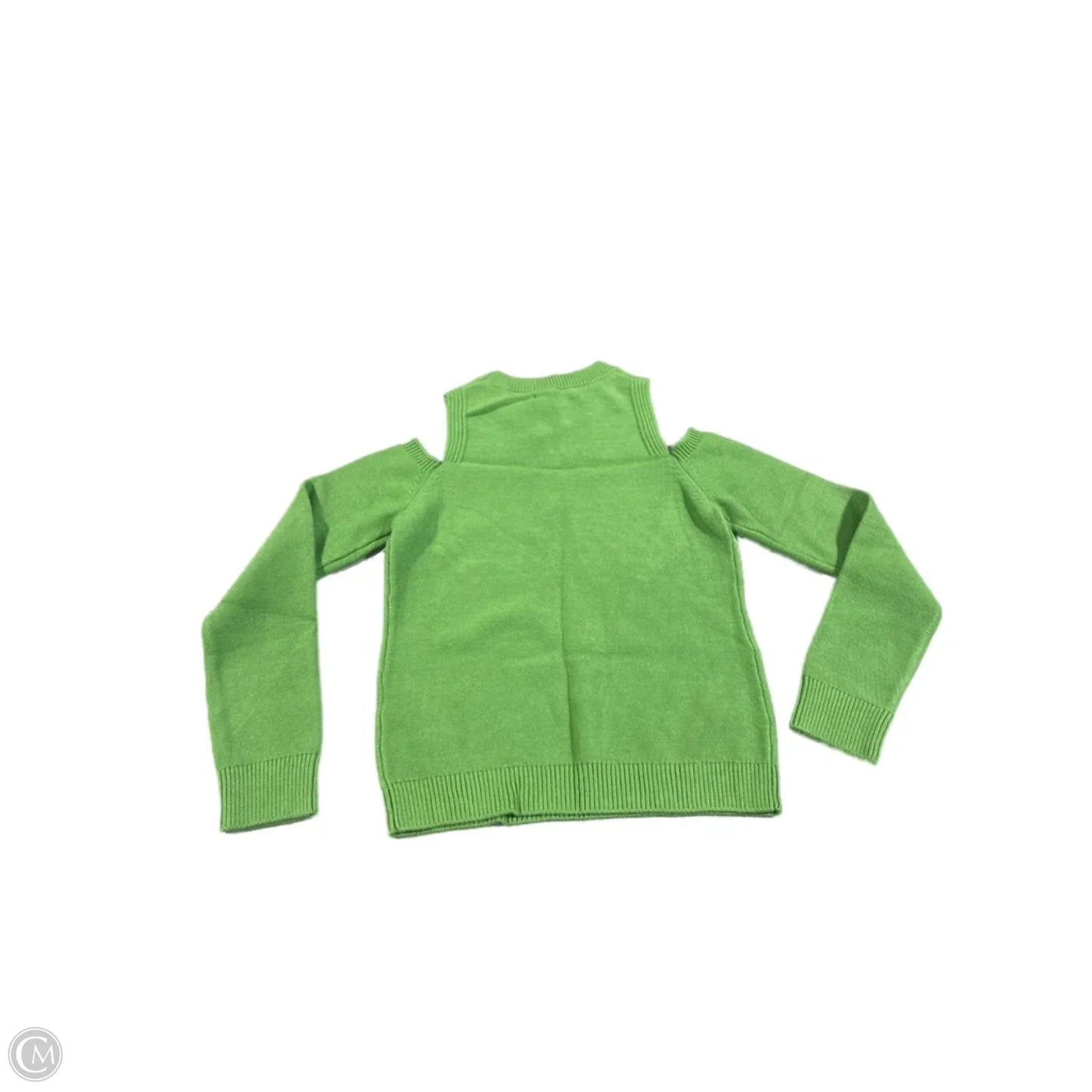 Top Long Sleeve By Cmb In Green, Size: M