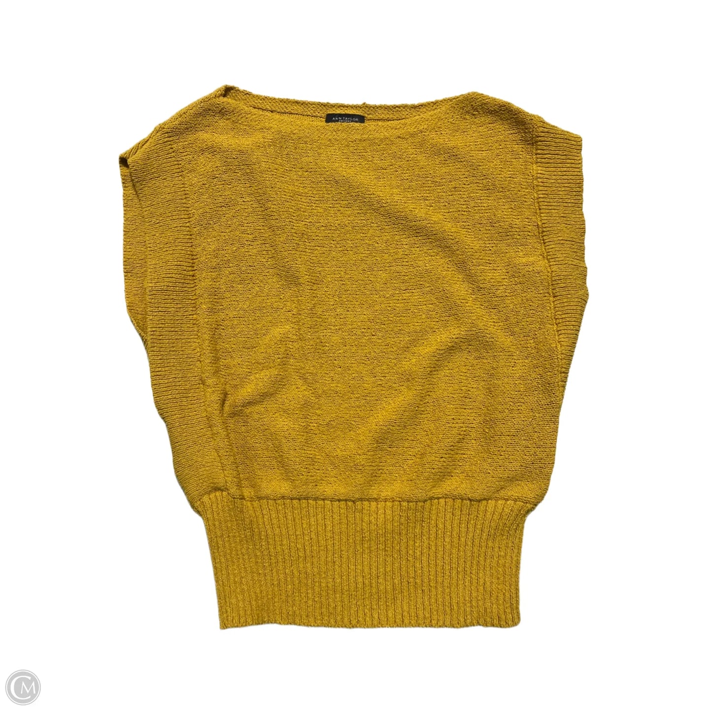 Top Sleeveless By Ann Taylor In Yellow, Size: Xs