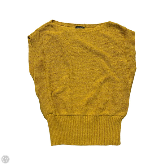 Top Sleeveless By Ann Taylor In Yellow, Size: Xs