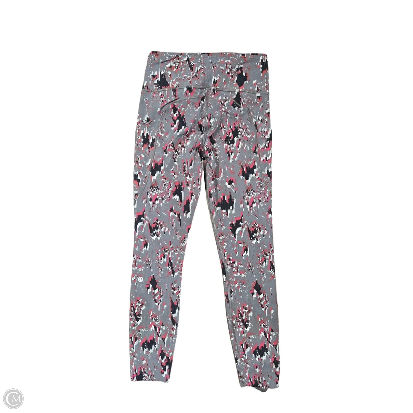 Athletic Leggings By Lululemon In Grey, Size: 0