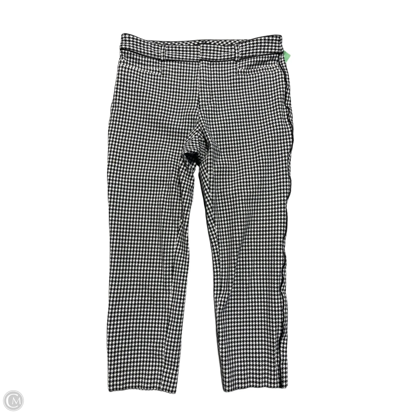 Athletic Pants By Banana Republic In Plaid Pattern, Size: 8