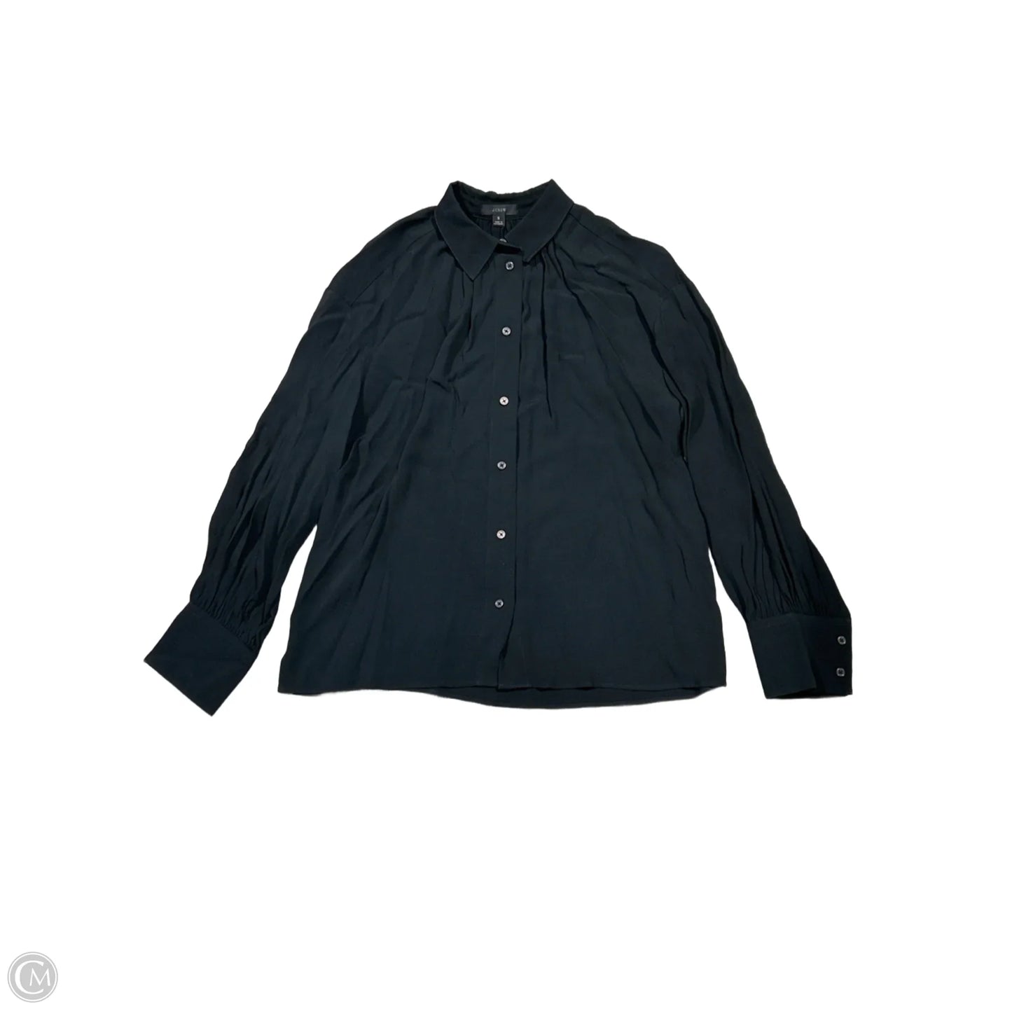 Top Long Sleeve By J. Crew In Black, Size: S
