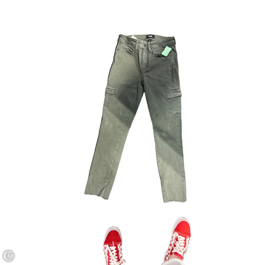 Jeans Skinny By Paige In Green, Size: 0