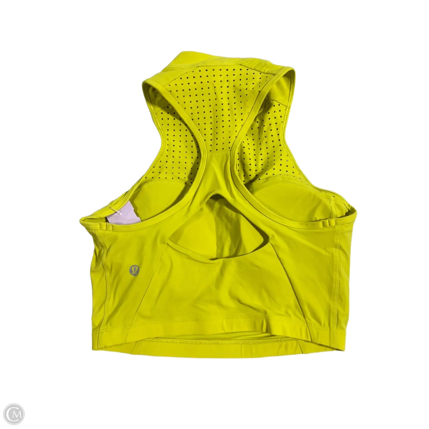 Athletic Tank Top By Lululemon In Yellow, Size: 6