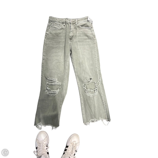 Jeans Straight By Vervet In Green, Size: 2