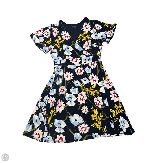 Dress Casual Short By Ann Taylor In Floral Print, Size: Xsp