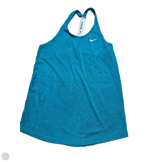 Athletic Tank Top By Nike In Blue, Size: S