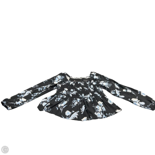 Top Long Sleeve By Torrid In Floral Print, Size: 0x