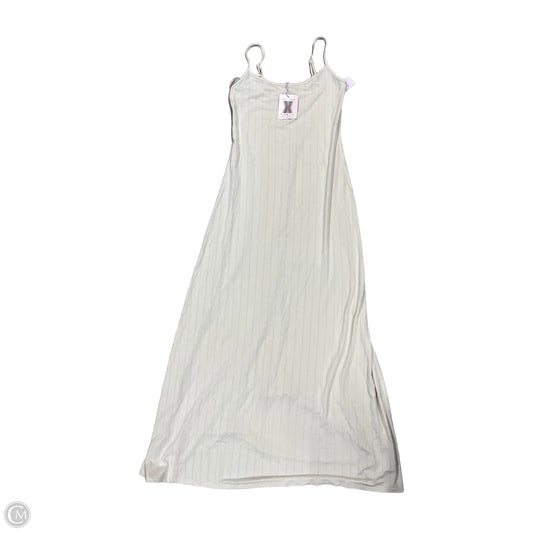 Dress Casual Maxi By Cmc In Striped Pattern, Size: L