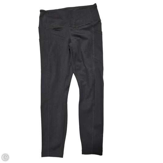Athletic Leggings By Yogalicious In Black, Size: M