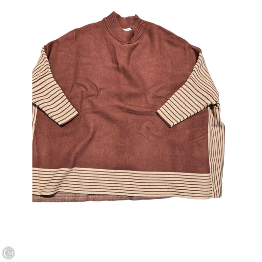 Sweater By Cmb In Bronze, Size: M
