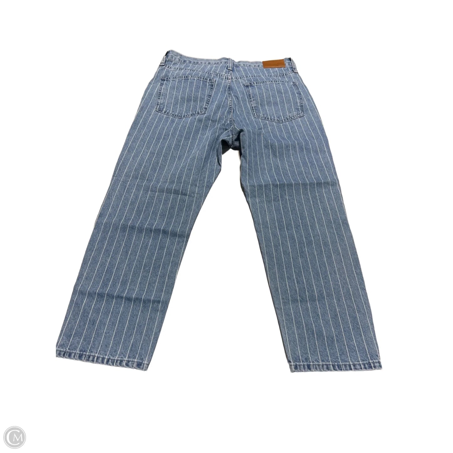 Jeans Straight By Madewell In Blue Denim, Size: 8p