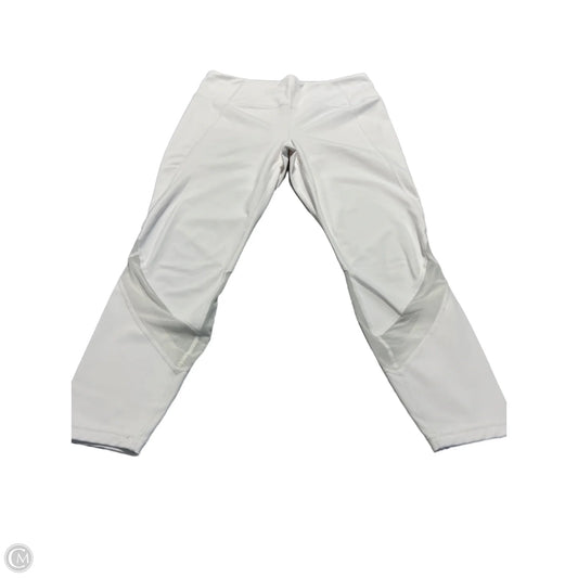 Athletic Leggings By Athleta In White, Size: L