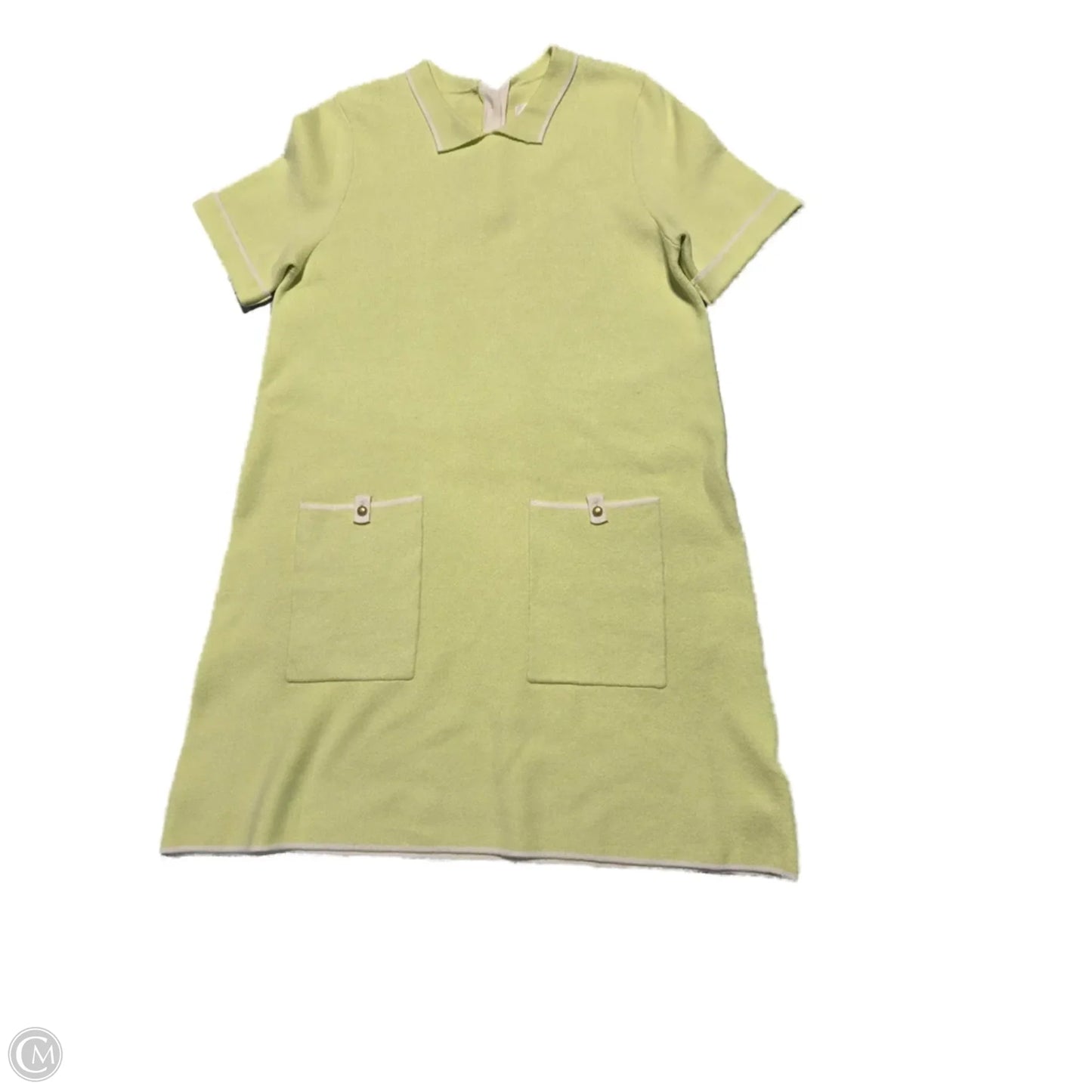 Dress Casual Midi By Anthropologie In Green, Size: Xl