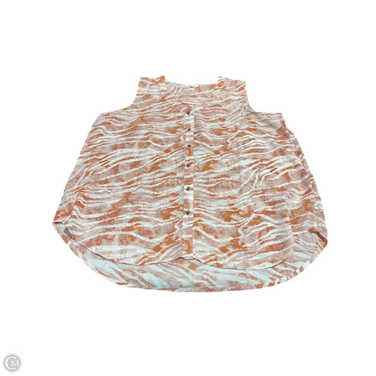 Top Sleeveless By Maurices In Orange, Size: Xxl