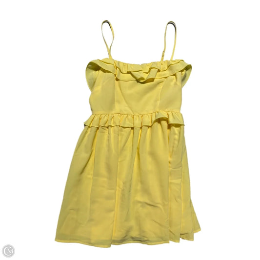 Dress Casual Short By Forever 21 In Yellow, Size: S