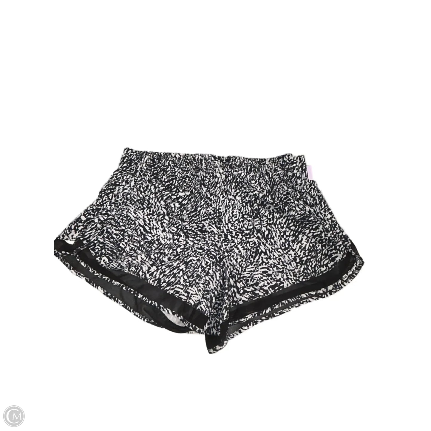 Athletic Shorts By Athleta In Black & White, Size: L