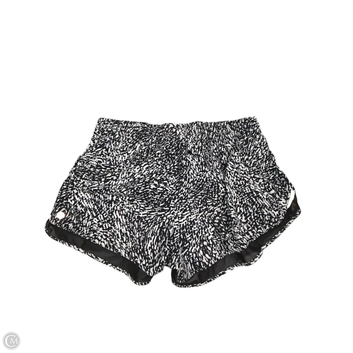 Athletic Shorts By Athleta In Black & White, Size: L