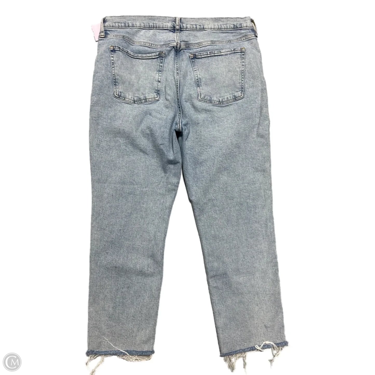 Jeans Straight By Old Navy In Blue Denim, Size: 18